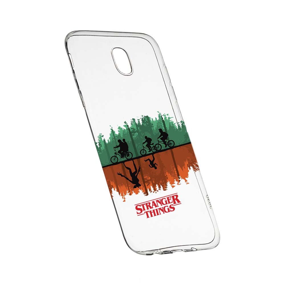 Husa de protectie Stranger Things pentru Samsung Galaxy J5 2017, rezistenta la uzura, anti-alunecare, din silicon Premium, 279