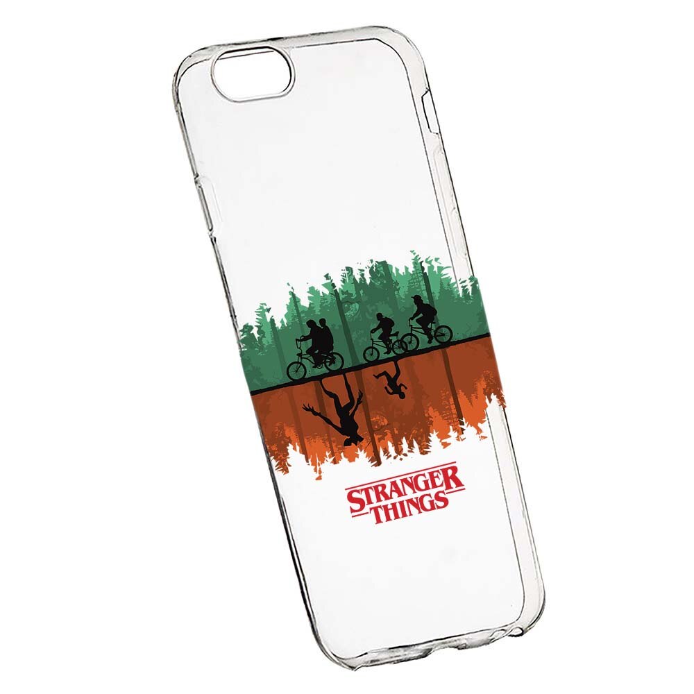 Husa de protectie Stranger Things pentru Apple iPhone 6 Plus / 6S Plus, rezistenta la uzura, anti-alunecare, din silicon Premium, 279