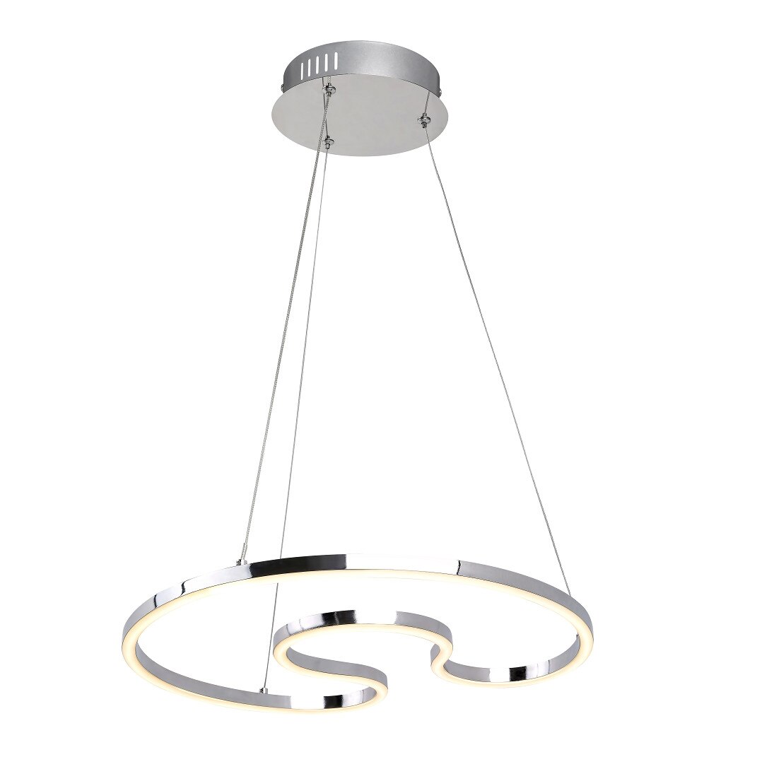 Pendul Melora LED, 30W, 2400lm, 4000K, crom , 2190