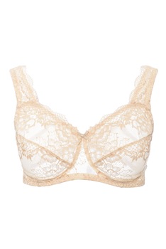 Sutien din dantela cu sustinere pentru sanii mari, Intimamoda 2442, Bej Sutien din dantela cu sustinere pentru sanii mari, Intimamoda 2442, Bej