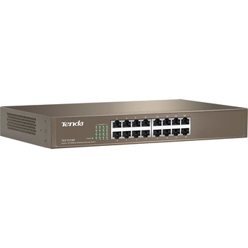 Switch Desktop Tenda TEF1016D, 16Porturi 10/100Mbps Switch Desktop Tenda TEF1016D, 16Porturi 10/100Mbps