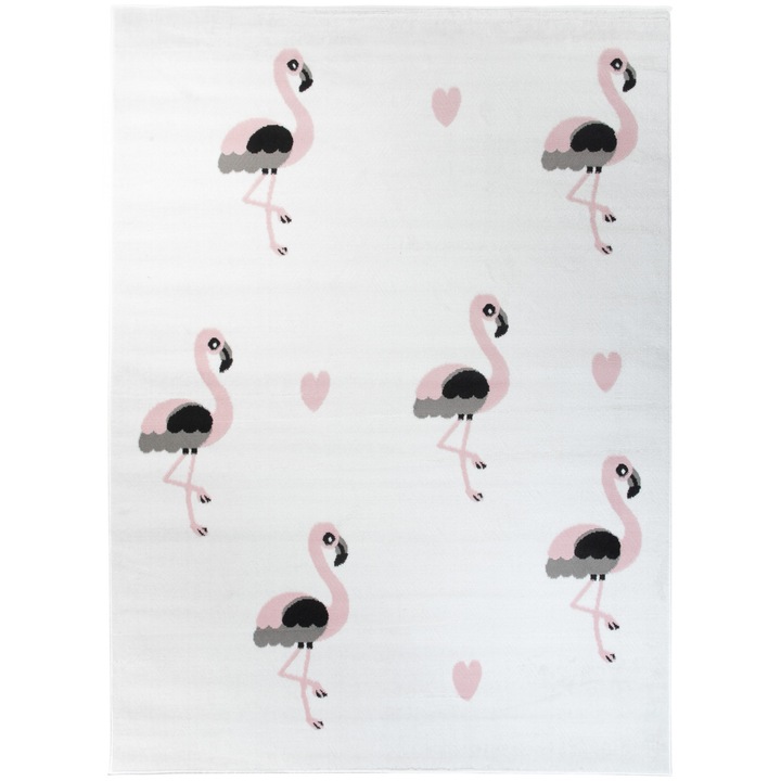 Covor Pinky Modern Chemex DB68A Y EWL alb 120x170