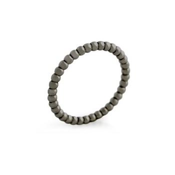 Inel negru argint 925 cu striatii ISX0501 12284 Inel negru argint 925 cu striatii ISX0501 12284