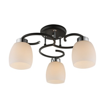 Plafoniera Pessoa Iv Globo, 69018-3, Negru, 3xE27 Plafoniera Pessoa Iv Globo, 69018-3, Negru, 3xE27