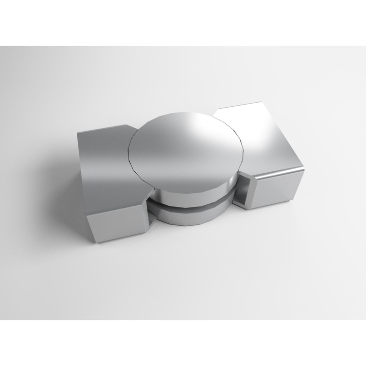 Раздвижено Коляно PNS Parapeti 60х25 хоризонтал - Алуминии - Стандартна елуксация