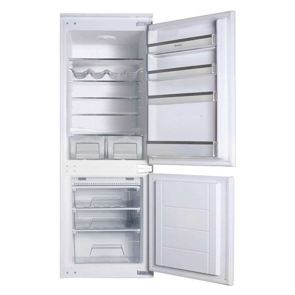 Combina frigorifica incorporabila Hansa BK316.3FA, 246 L, Clasa F, H 177.6 cm, Alb