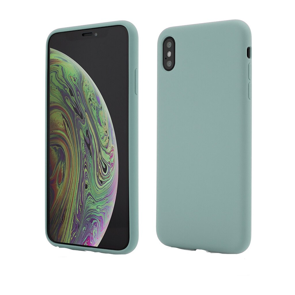 Husa iPhone XR Clip-On Soft Touch Silk Vetter Blue