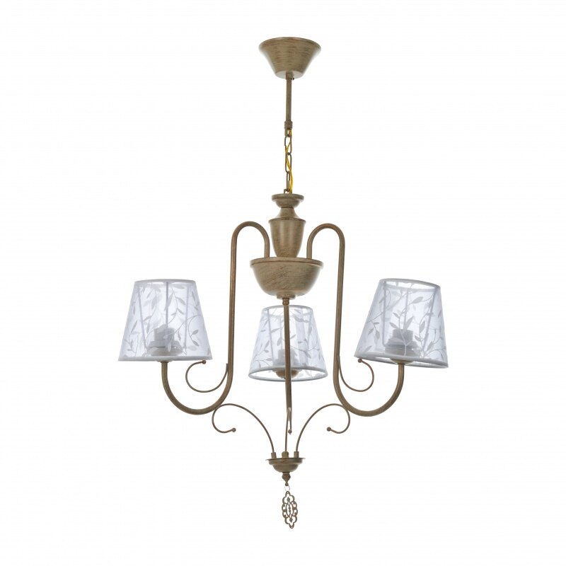 Lustra EL 1766/3 YG, Crem, 3x40W, E27