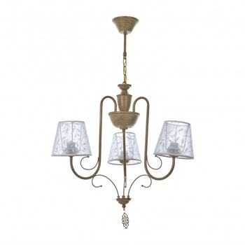 Lustra EL 1766/3 YG, Crem, 3x40W, E27 Lustra EL 1766/3 YG, Crem, 3x40W, E27