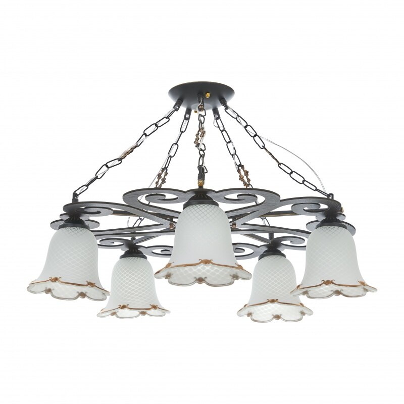 Lustra EL 1777/5 BK, Negru