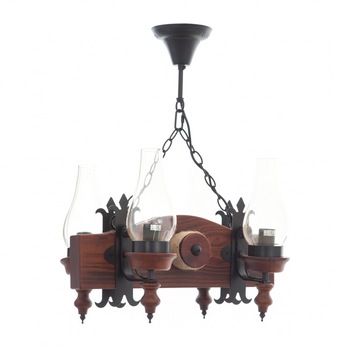 Lustra, EL 666/4H, maro Lustra, EL 666/4H, maro