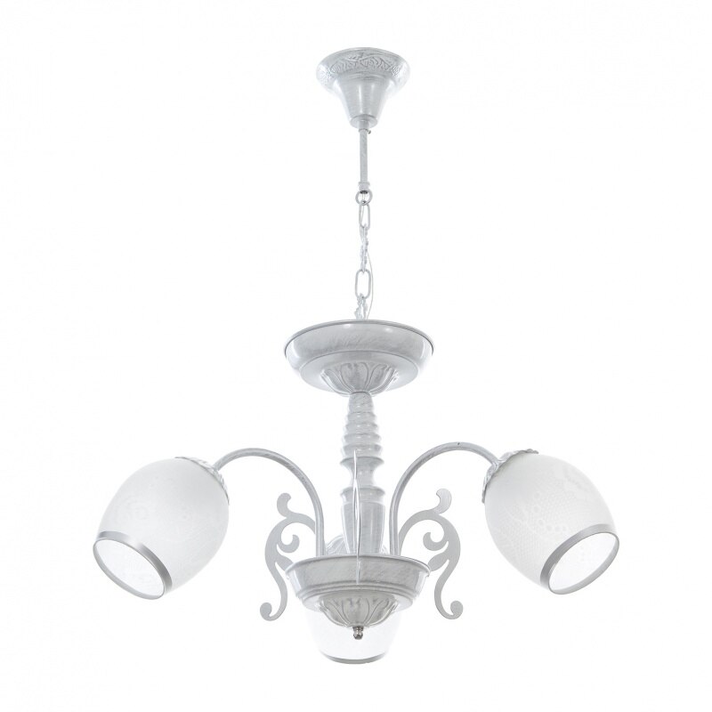 Lustra EL 1122/3 SL/WH, alb