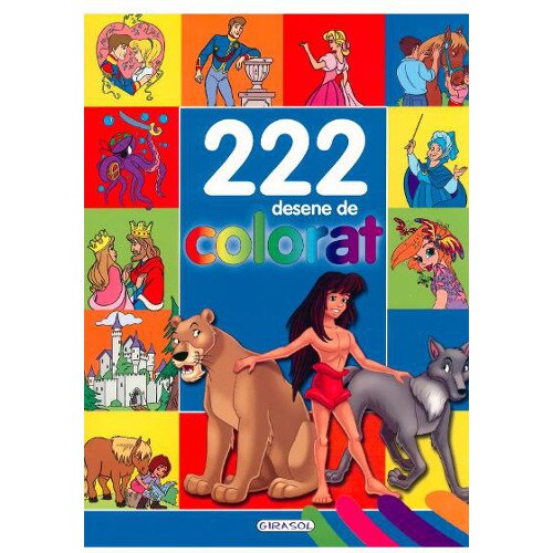 222 desene de colorat