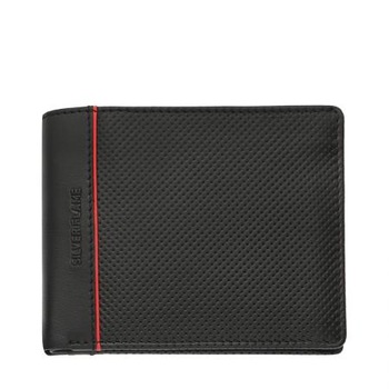 Portofel Silver Flame, SFT0509, Negru, Piele autentica Portofel Silver Flame, SFT0509, Negru, Piele autentica