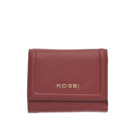 Portofel Rossi, RST10219, Visiniu, Piele autentica