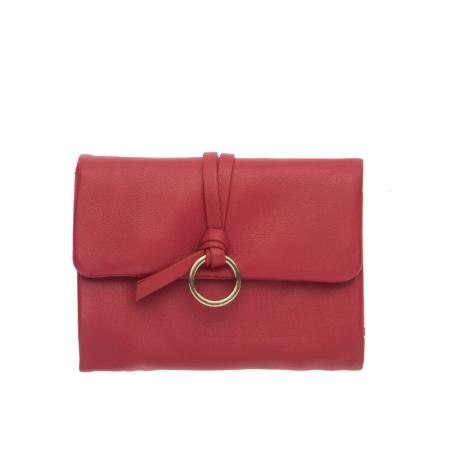 Portofel Rossi, RST14205, Coral, Piele autentica