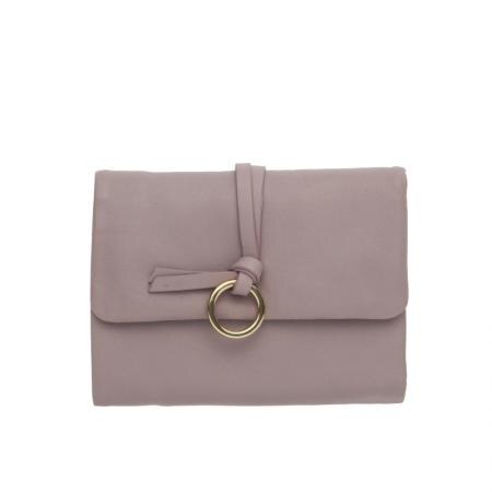 Portofel Rossi, RST14213, Violet, Piele autentica