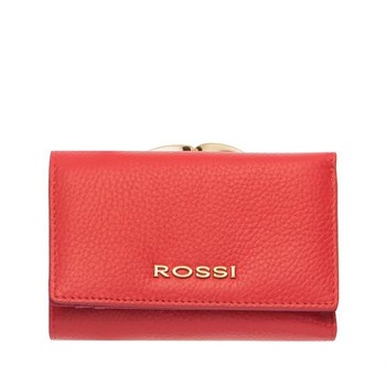 Portofel Rossi, RSC0009, Rosu, Piele naturala Portofel Rossi, RSC0009, Rosu, Piele naturala
