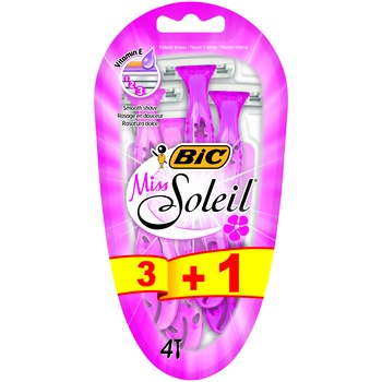 Aparat de ras BIC Miss Soleil, Femei, 4 buc Aparat de ras BIC Miss Soleil, Femei, 4 buc
