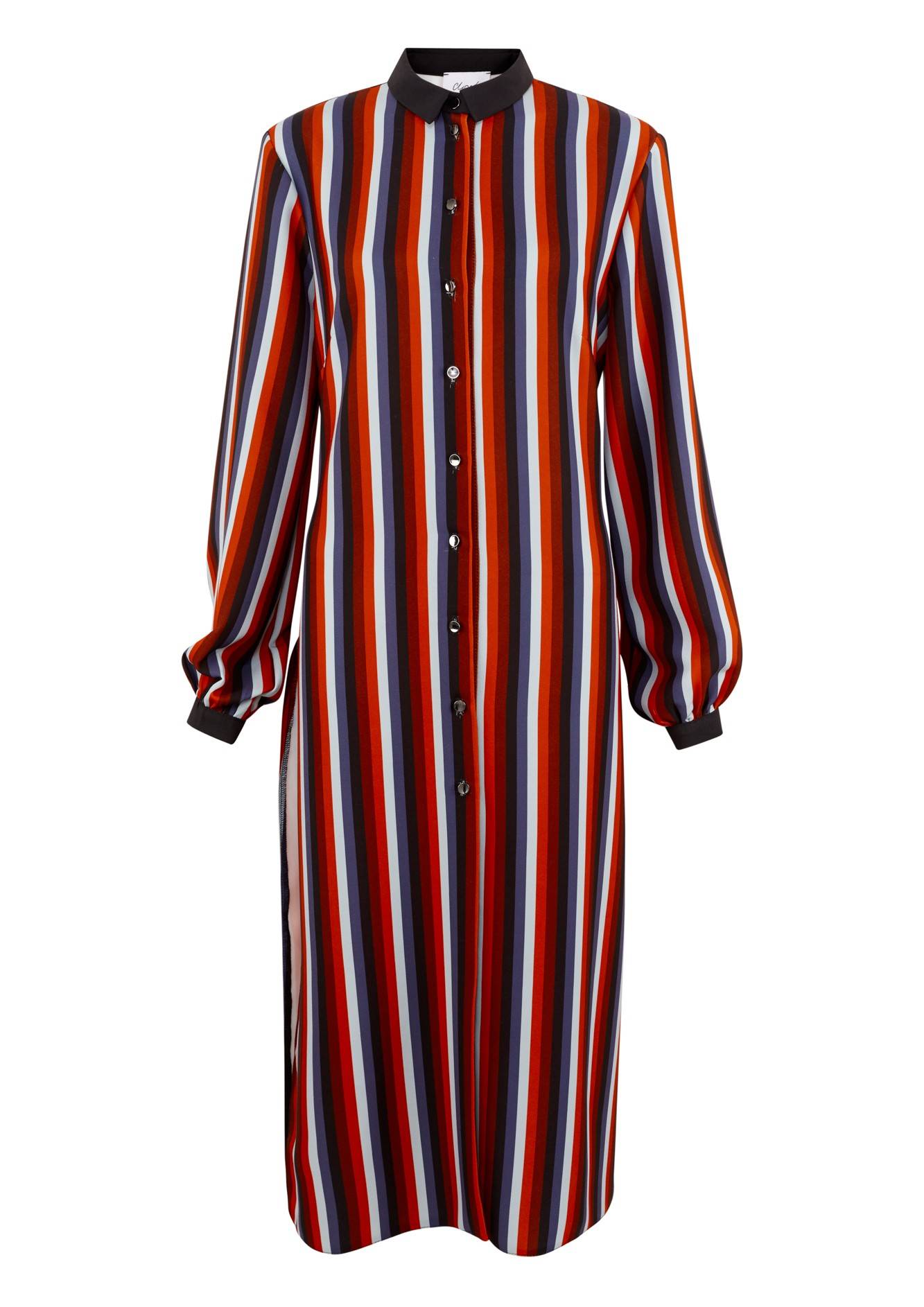 Camasa in dungi, ROH, lunga, Multicolor