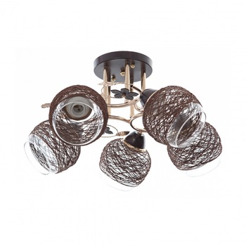 Lustra EL 1140/5 GD, maro Lustra EL 1140/5 GD, maro