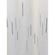 Perdea brodata, culoare alb/negru, Joc de linii by Liz Line, cu rejansa, 800x245cm- RD1038