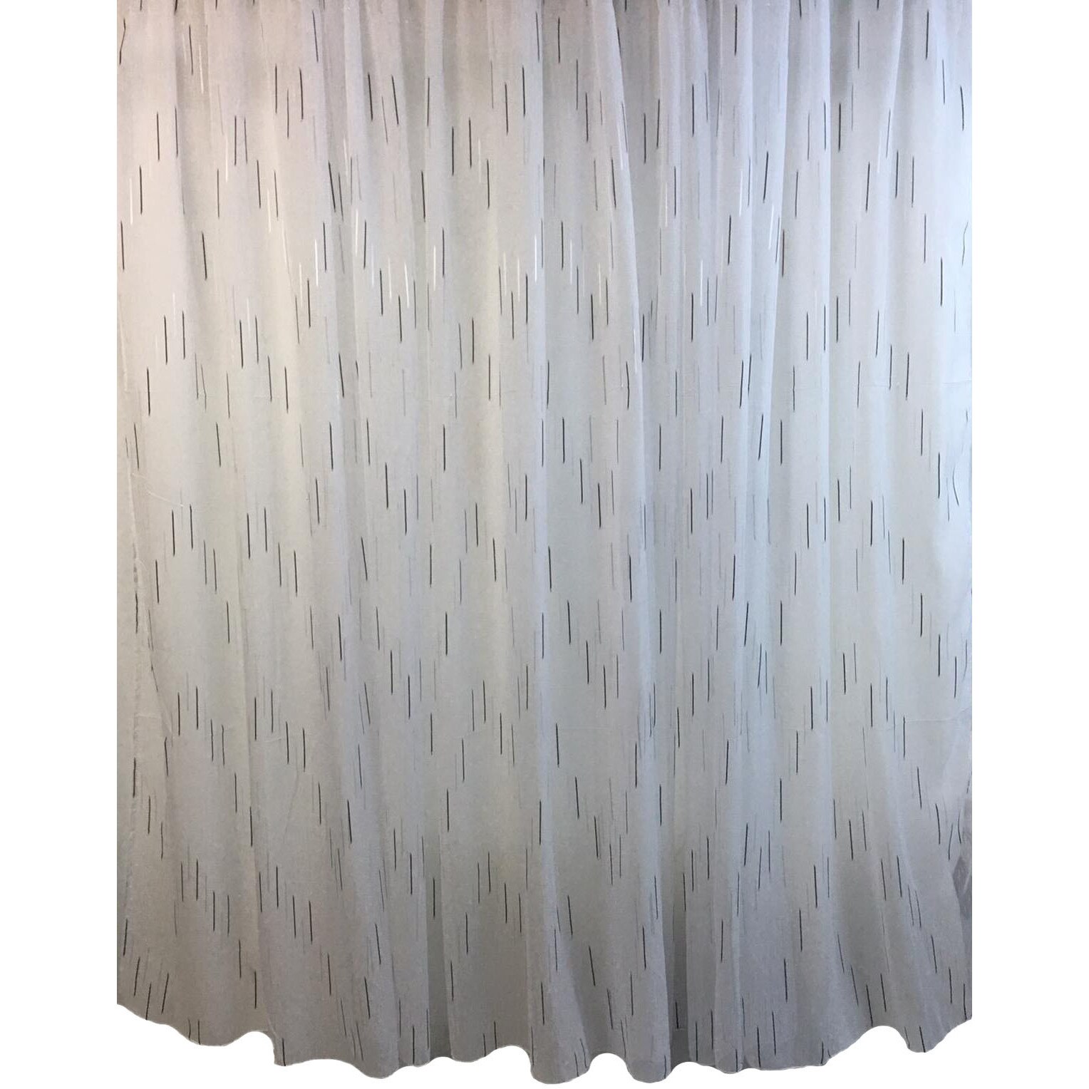 Perdea alba brodata 300x245cm by Liz Line - RD1033