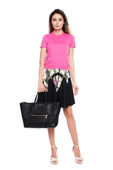 Pulover roz intens din bumbac, Polo Collection, Ralph Lauren Pulover roz intens din bumbac, Polo Collection, Ralph Lauren