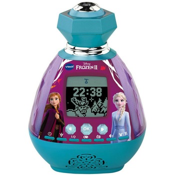 Jucarii interactive Vtech, Frozen II Ceas cu alarma magica Jucarii interactive Vtech, Frozen II Ceas cu alarma magica