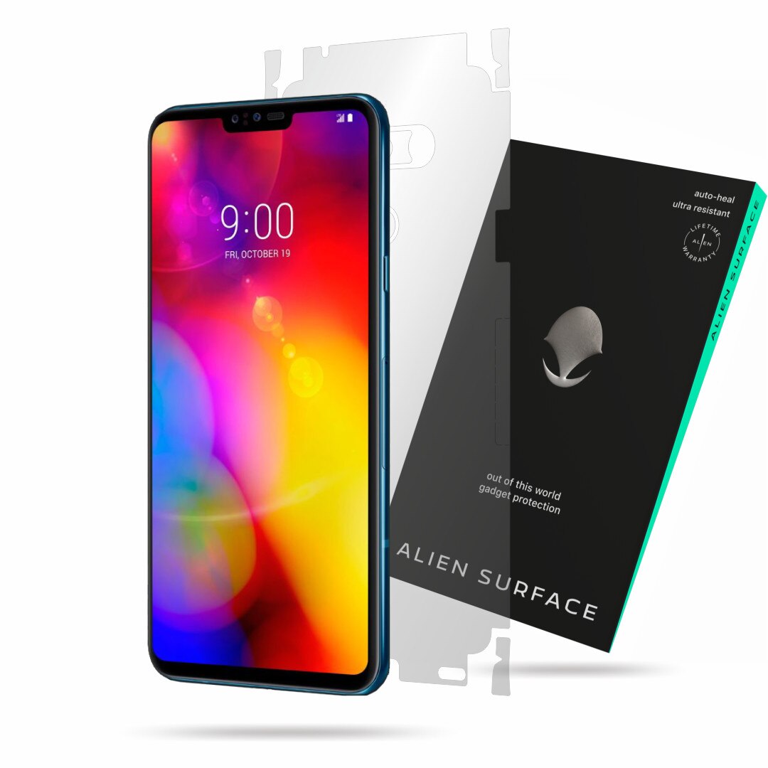 Folie Alien Surface, LG V40 ThinQ, protectie spate, laterale