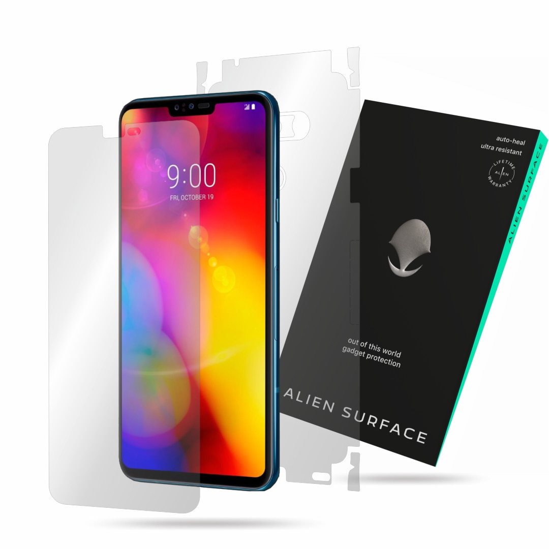 Folie Alien Surface, LG V40 ThinQ, protectie ecran, spate, laterale