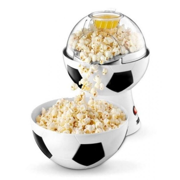 Masina de popcorn, MP-2200, in forma de minge de fotbal