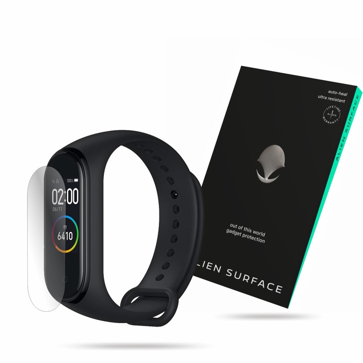 Alien Surface fólia, Xiaomi Mi Band 4, képernyővédő 1+2 Grid