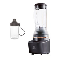 Blender compact Electrolux E7CB1-4GB, 900 W, 2 programe, cana 600 ml, recipient sport & cana din Tritan, fara BPA, Negru