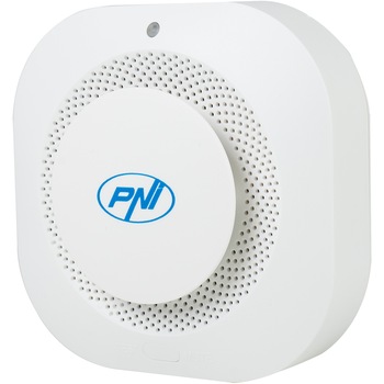 Senzor de fum wireless PNI SafeHouse HS260, compatibil cu sisteme de alarma wireless Senzor de fum wireless PNI SafeHouse HS260, compatibil cu sisteme de alarma wireless