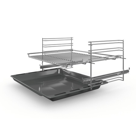 Cuptor incorporabil Bosch HBF153EB0, Electric, Autocuratare EcoClean Direct, 66 l, Clasa A, Negru