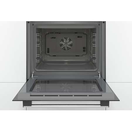 Cuptor incorporabil Bosch HBF153BS0, Electric, Autocuratare EcoClean Direct, 66 l, Clasa A, Inox