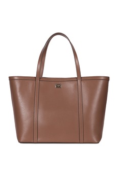 Geanta shopper, Dolce & Gabbana, din piele saffiano, nuanta cappuccino Geanta shopper, Dolce & Gabbana, din piele saffiano, nuanta cappuccino