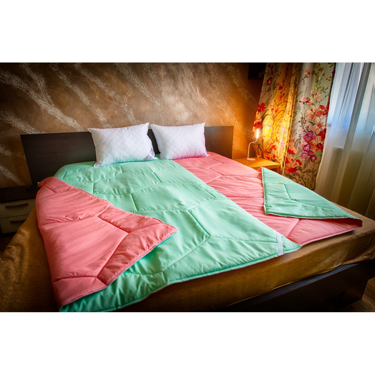 Pilota de PRIMAVARA/TOAMNA, matlasata, Hypo- Alergica, Sleepy, COLORATA, 200x220 cm