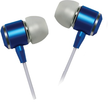 Casti in-ear Akyta casti AC-E018, cu microfon, bleu Casti in-ear Akyta casti AC-E018, cu microfon, bleu