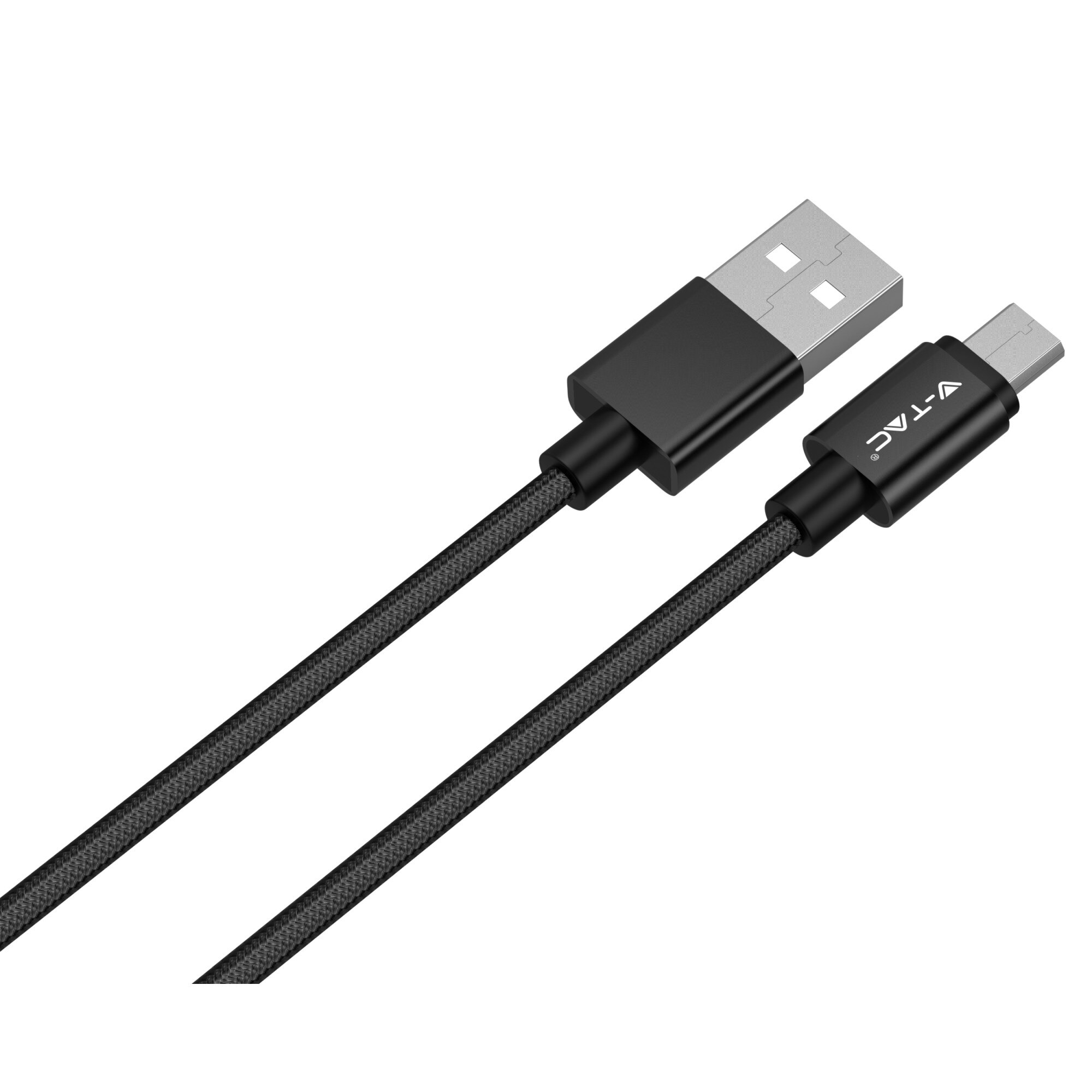 Cablu USB Tip C, V-TAC, Seria Platinum, Negru, 1m