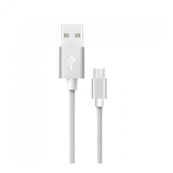 Cablu de date Micro USB, V-TAC, Seria Platinum, Gri, 1m Cablu de date Micro USB, V-TAC, Seria Platinum, Gri, 1m