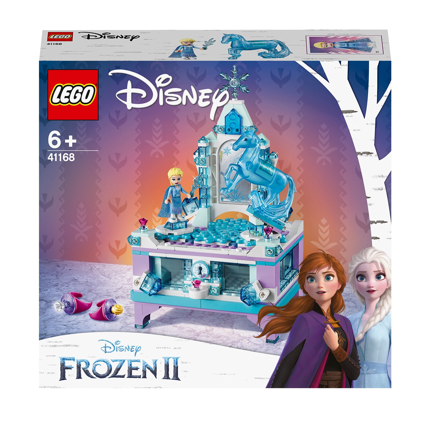 LEGO Disney Frozen II - Cutia de bijuterii a Elsei 41168, 300 piese