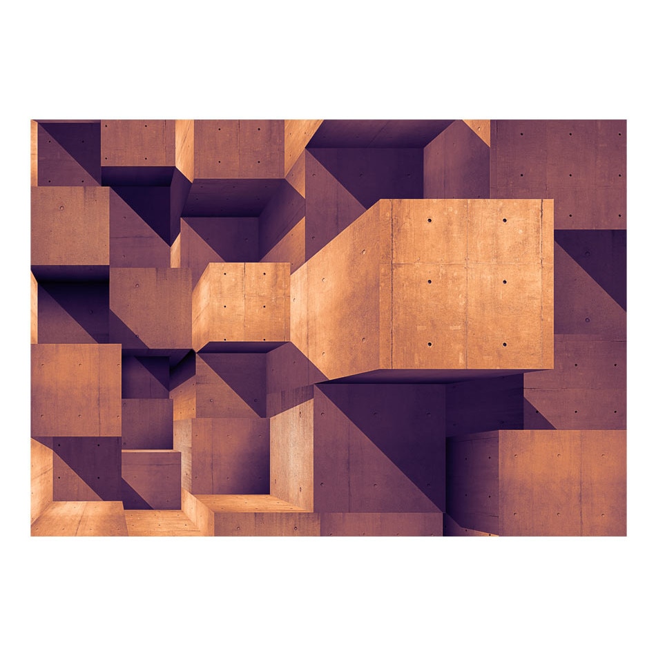 Fototapet vlies - Apus de soare peste oraSul concret - 250 x 175 cm