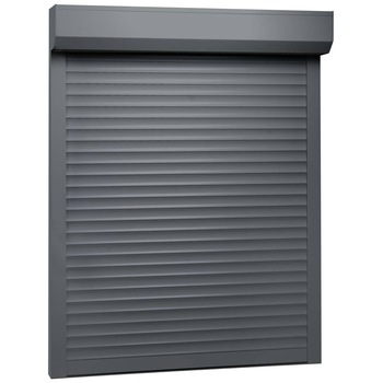 Oblon rulant pentru fereastra, vidaXL, Aluminiu, 100 x 130 cm, Gri Oblon rulant pentru fereastra, vidaXL, Aluminiu, 100 x 130 cm, Gri
