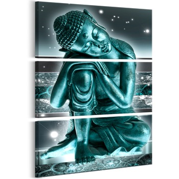 Tablou canvas 3 piese - Visele verzi - 80 x 120 cm Tablou canvas 3 piese - Visele verzi - 80 x 120 cm