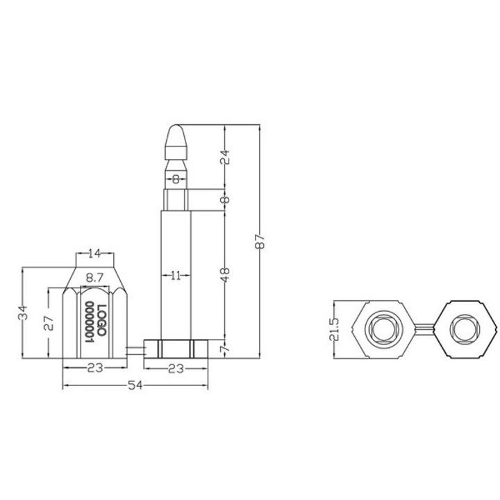 Пломби OLIMP Bolt seal