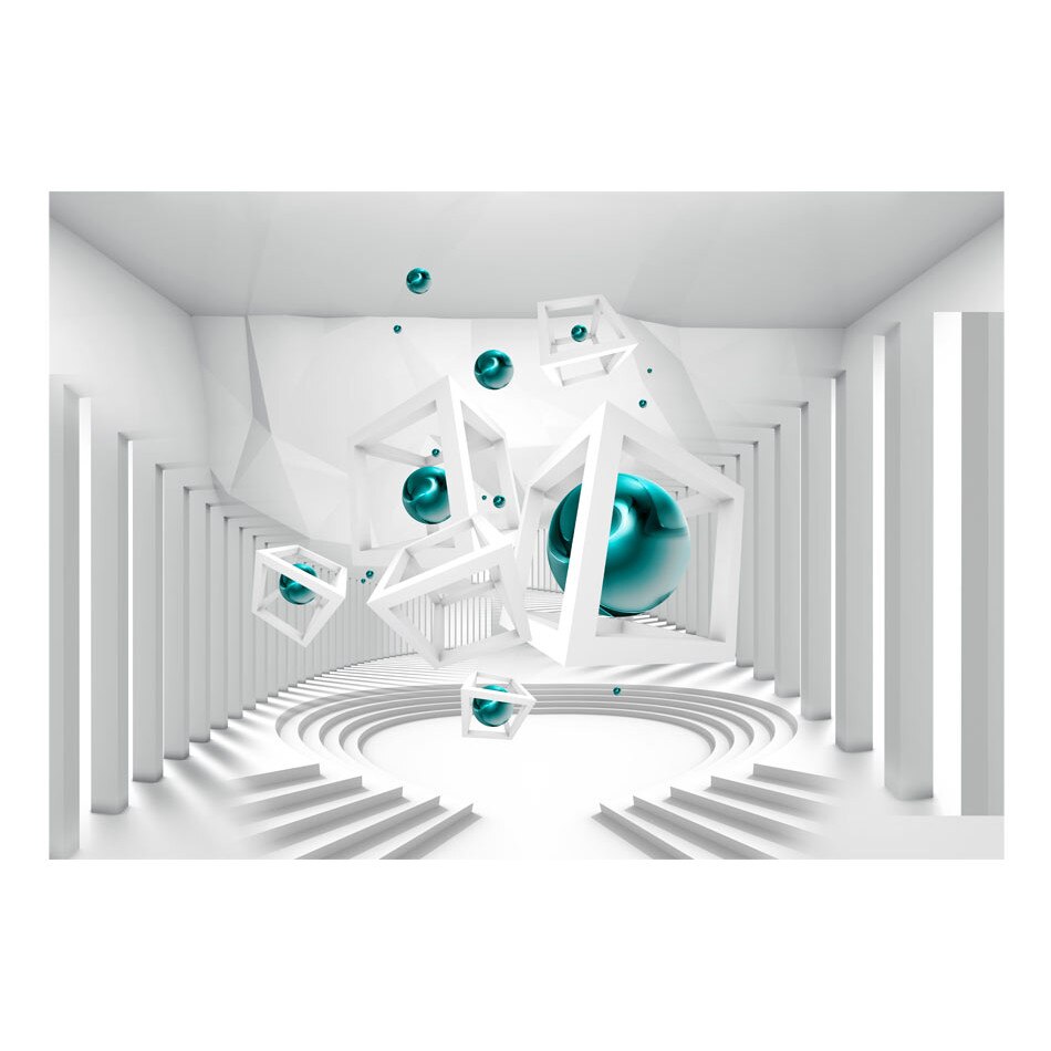 Fototapet vlies vlies - Coridorul de geometrie - 100 x 70 cm