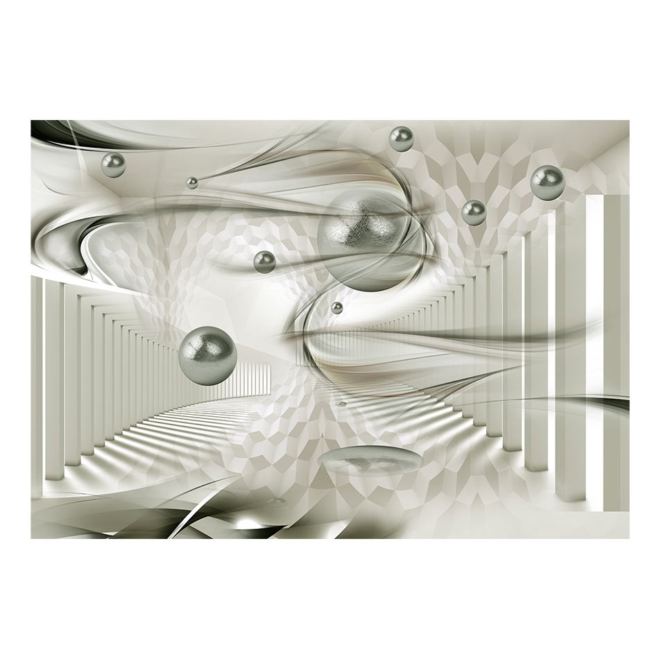 Fototapet vlies - Glonte de argint - 150 x 105 cm