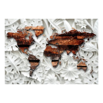 Fototapet vlies - Harta Alabastrinei - 250 x 175 cm Fototapet vlies - Harta Alabastrinei - 250 x 175 cm